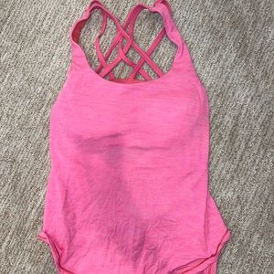Lululemon tank with built in bra